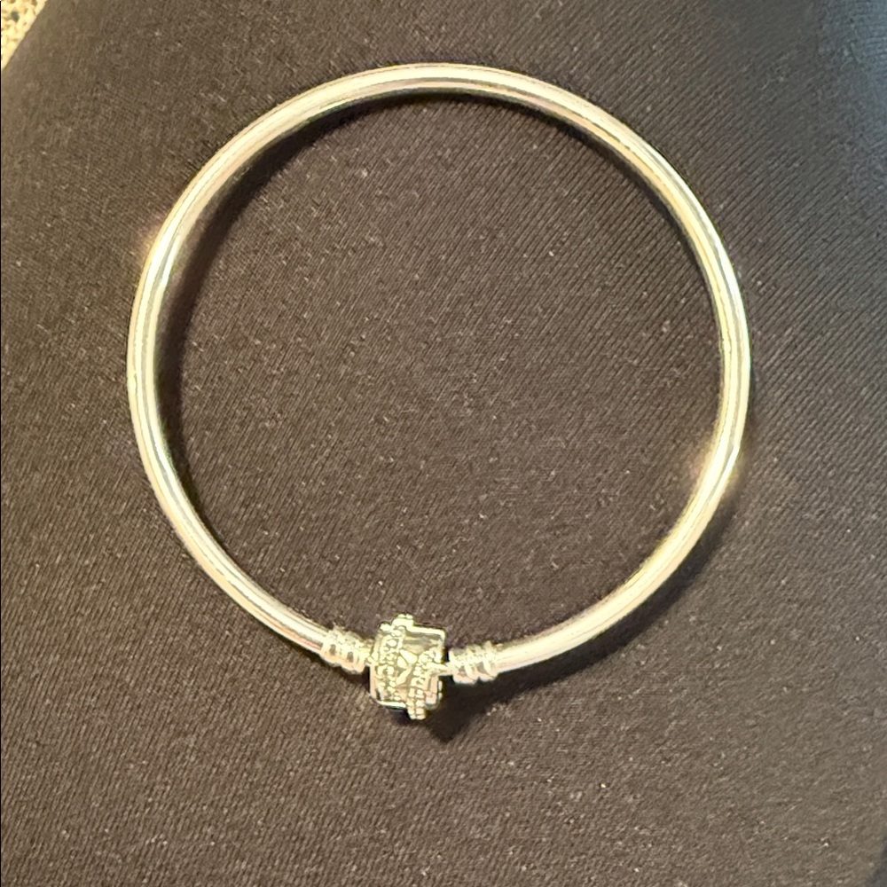 Pandora Silver Charm Bangle Bracelet